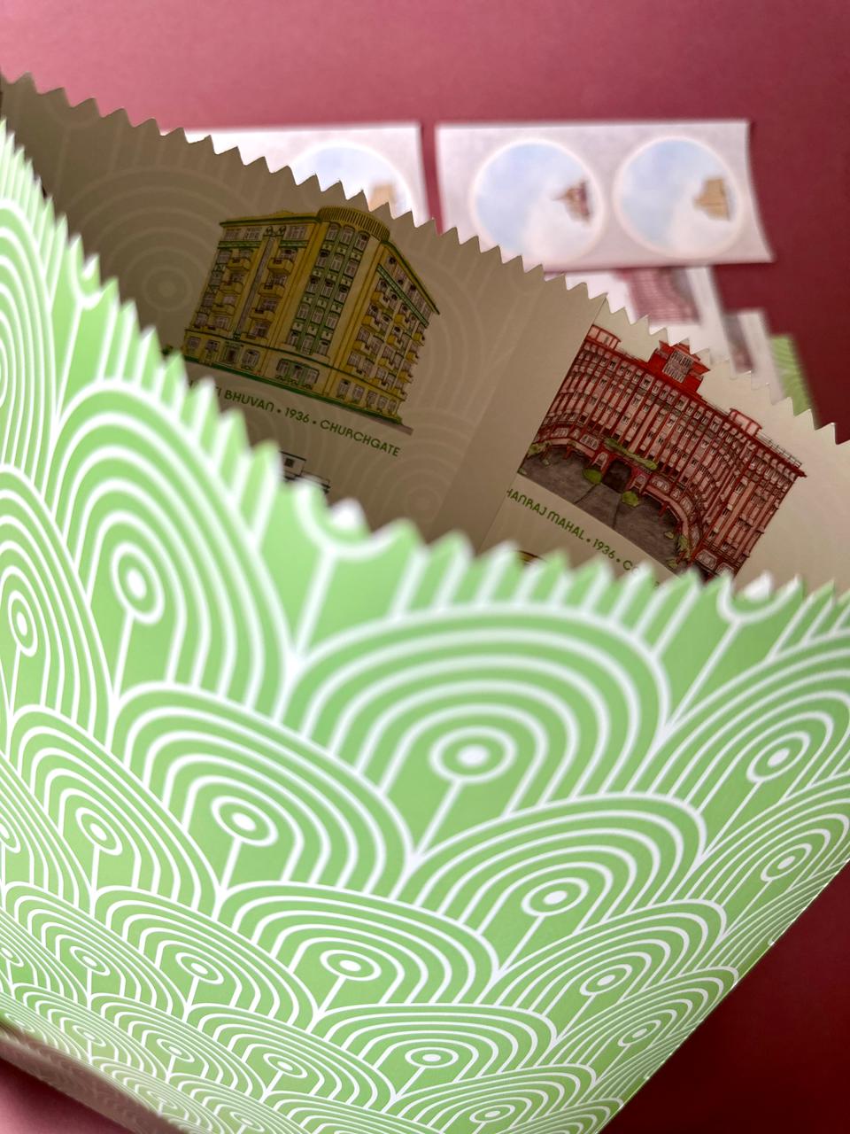 Bombay Deco Gift Envelopes and Stickers Set