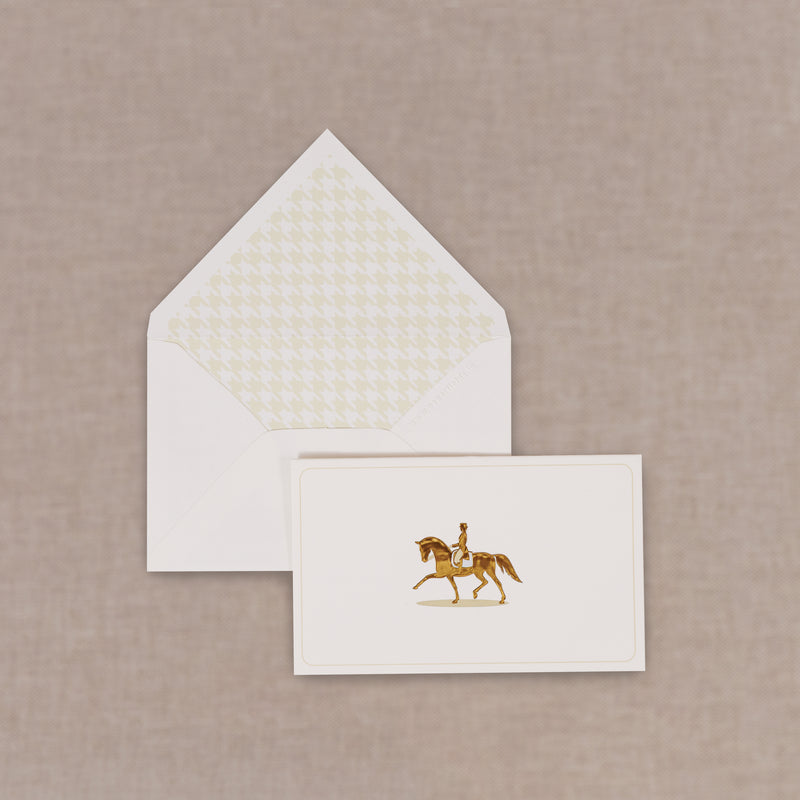 Dressage Horse with Rider