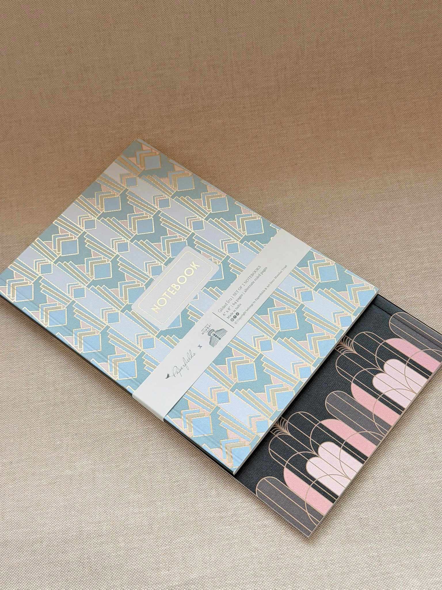 Gilded Era Notebook (Set of 2)