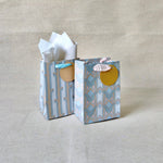Gilded Era Blue Small Bags with Tissues