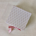 Gilded Era Fountain Collapsible Box with Ribbon