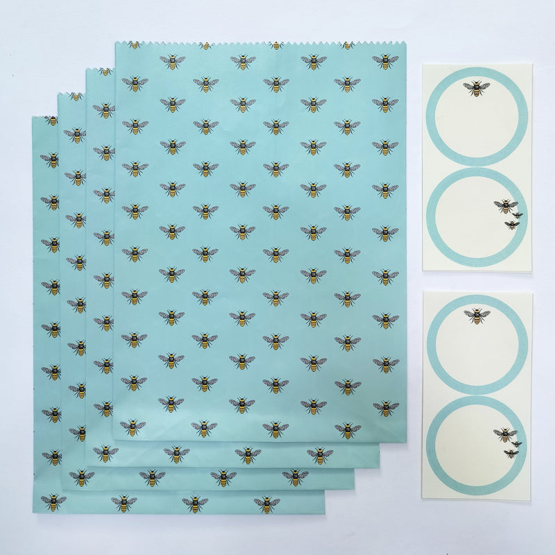 Honeybee Gift Envelopes and Stickers Set