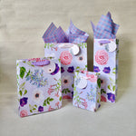 Violet Medium Gift Bags with Tissues