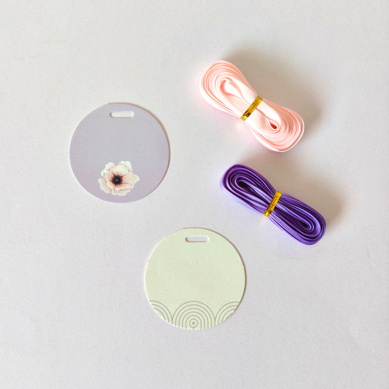 Violet Mini Tags